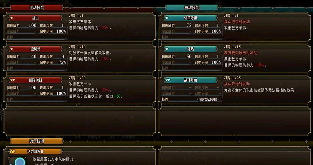 聖獸之王職業介紹劍士(劍豪)