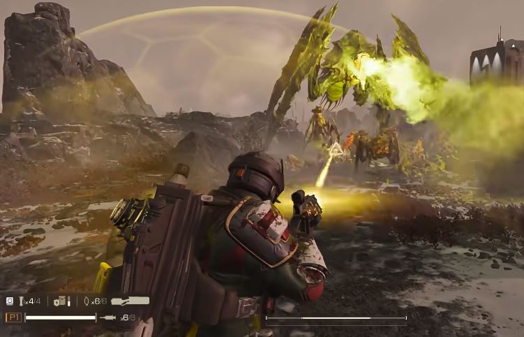絕地戰兵2(Helldivers2)磁軌炮打機器人好用嗎