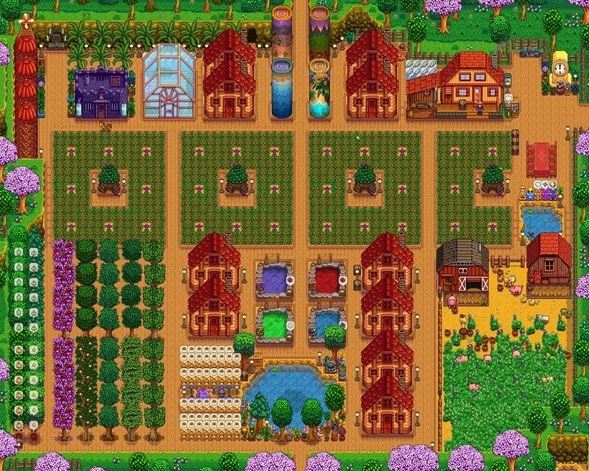 Stardew Valley 1.6: Complete Farm Map Layout and Ideas