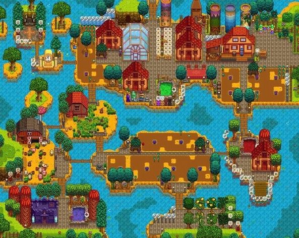 Stardew Valley 1.6: Complete Farm Map Layout and Ideas