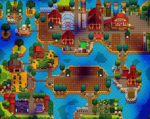 Stardew Valley 1.6: Complete Farm Map Layout and Ideas