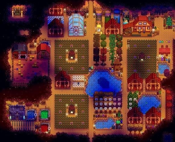 Stardew Valley 1.6: Complete Farm Map Layout and Ideas