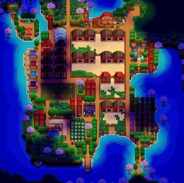 Stardew Valley 1.6: Complete Farm Map Layout and Ideas
