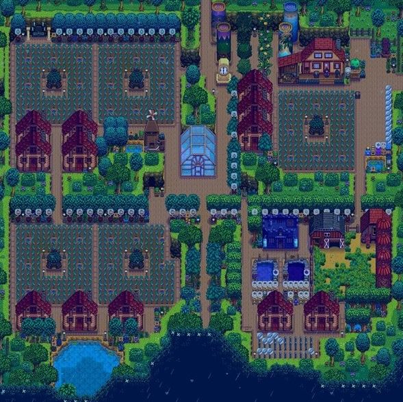 Stardew Valley 1.6: Complete Farm Map Layout and Ideas