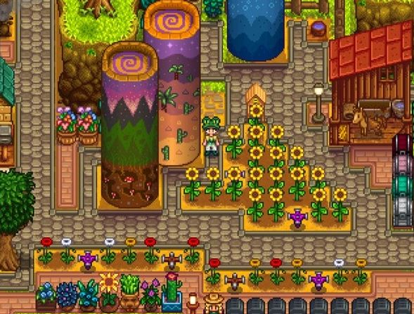 Stardew Valley 1.6: Sharing Mountain Top Farm Layout