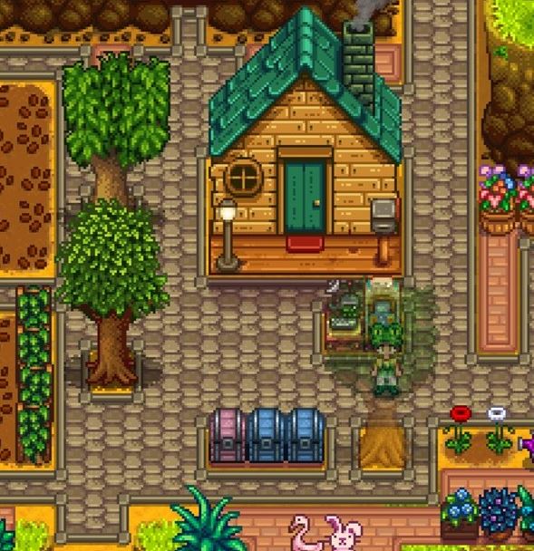 Stardew Valley 1.6: Sharing Mountain Top Farm Layout