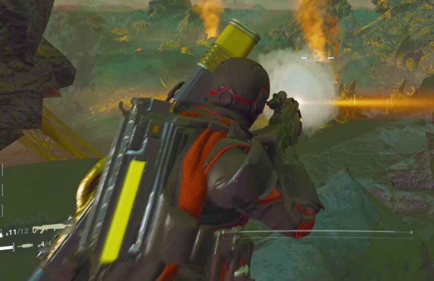 絕地戰兵2 (Helldivers2) R-36爆裂銃真的太強了